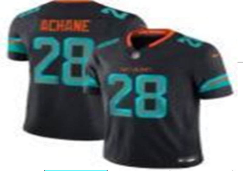 Men Miami Dolphins #28 Achane black Nike 2025 Limited Nike NFL Jersey 05->dallas cowboys->NFL Jersey